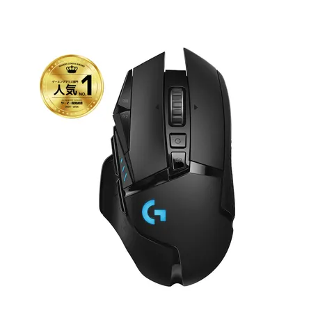 Logitech G502 Hero Lightspeed Wireless Gaming Mouse - Black – image 1