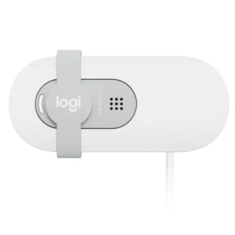 Logitech Brio 100 - Webcam - Full HD - 1080p/30fps - Off White – afbeelding 1