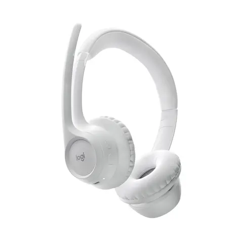 Logitech Zone 300 Kabelloses Headset, Grauweiß – Bild 1