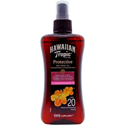 Hawaiian Tropic Protective Dry Spray SPF20 - 200 ml – immagine 1