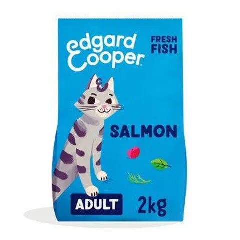 Edgard & Cooper Cat Kibble Salmon 2kg – image 1