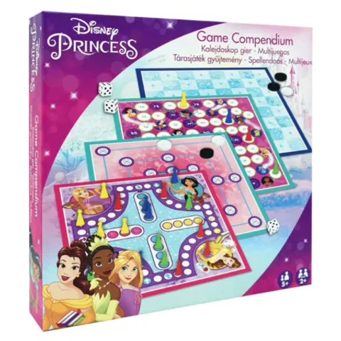Disney Princess 4 in 1 Compendium Board Games – image 1