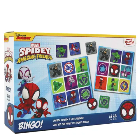 Gioco da tavolo Marvel Spidey and Friends Bingo – immagine 1