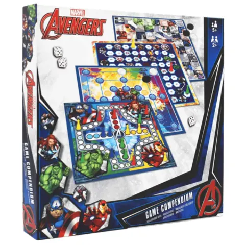 Raccolta di giochi da tavolo Marvel 4 in 1 – immagine 1