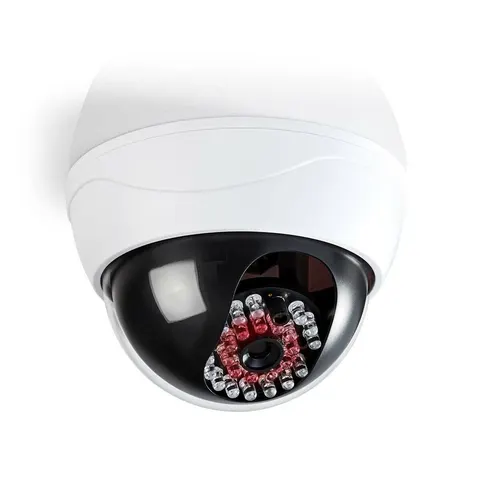 NEDIS N DUMCD20WT - Dummy Security Camera, Dome, IP44, White – imagen 1