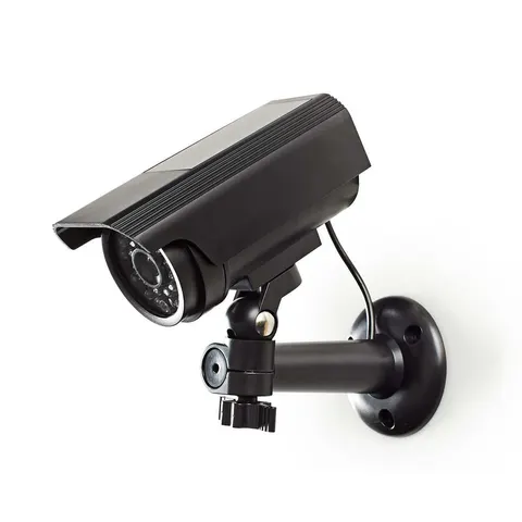 Nedis Dummy Security CCTV Fake Camera | Bullet | IP44 | Black – image 1