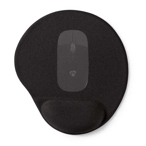 Nedis Mouse Pad 215 mm Schwarz – Bild 1
