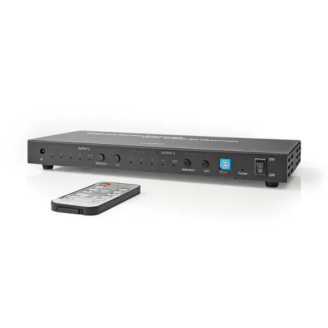NEDIS N VMAT3482AT - 4x2 interruptor HDMI Matrix – imagen 1