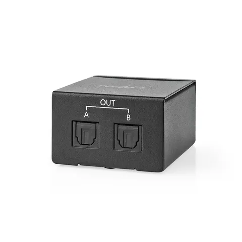 NEDIS N ASPL2512BK - Toslink splitter, 2x – image 1