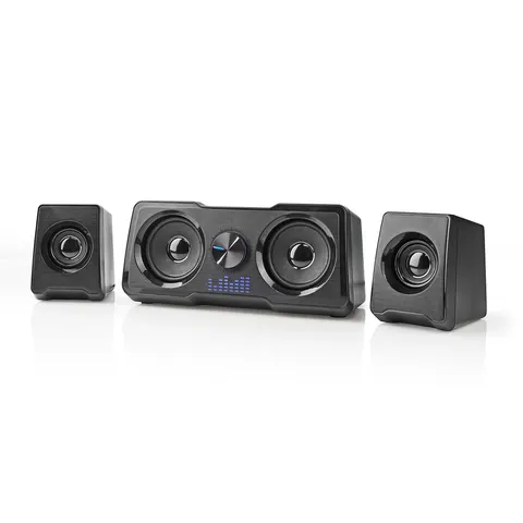 Nedis Gaming 2.2 Lautsprecher – Schwarz – Bild 1