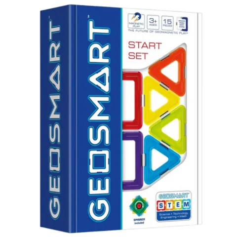 GeoSmart Start Set Magnetic Construction Set – 15 Pcs – image 1