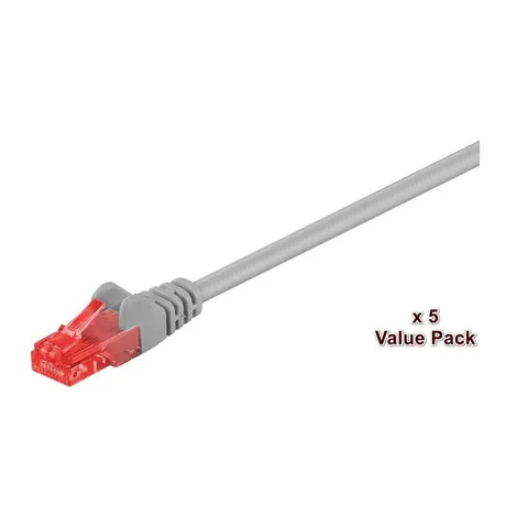 Microconnect V-UTP615VP networking cable Grey 15 m Cat6 U/UTP (UTP) Ro – image 1