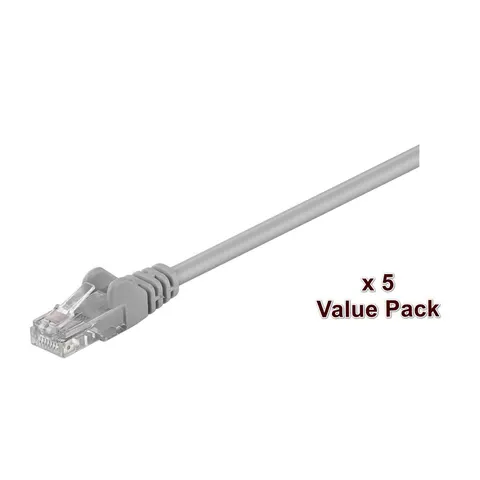 Microconnect V-UTP515VP networking cable Grey 15 m Cat5e U/UTP (UTP) R – image 1