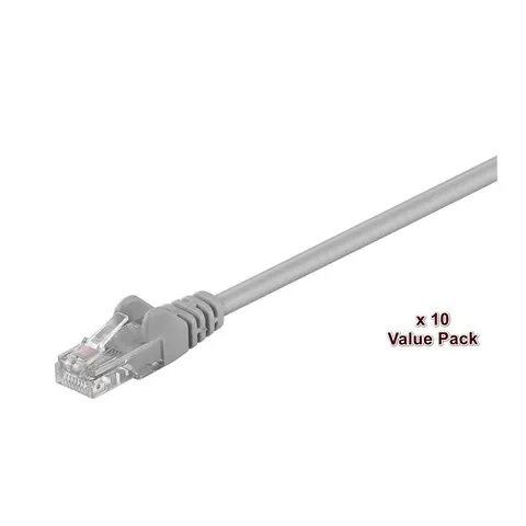 Microconnect V-UTP501VP networking cable Grey 1 m Cat5e U/UTP (UTP) Ro – image 1