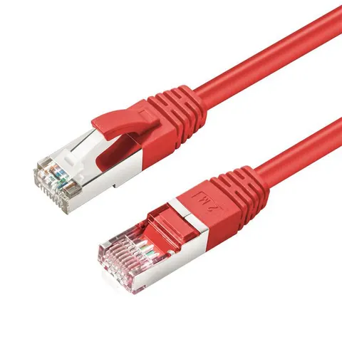 Microconnect SSTP620R networking cable Red 20 m Cat6 S/FTP (S-STP) Rou – image 1
