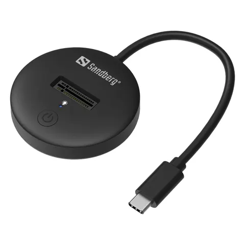 SANDBERG USB 3.2 Dock for M.2+NVMe SSD – Bild 1