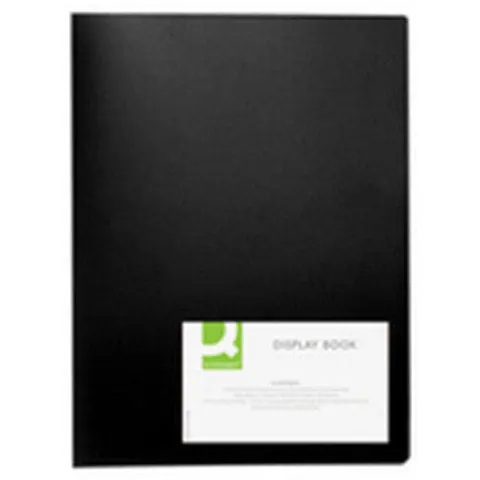 10 Pockets Polypropylene Black Display Book – image 1
