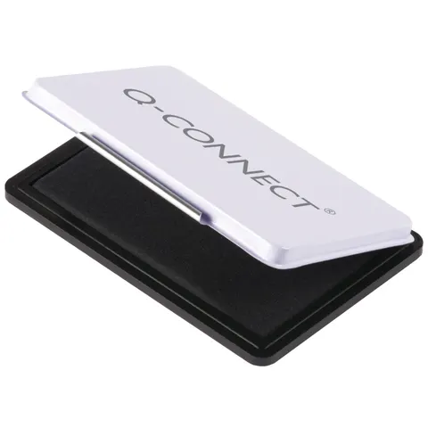 Q-Connect Large Stamp Pad Black – image 1