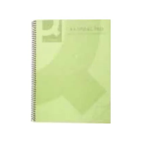 Q-CONNECT KF10036 writing notebook 160 sheets Green – image 1