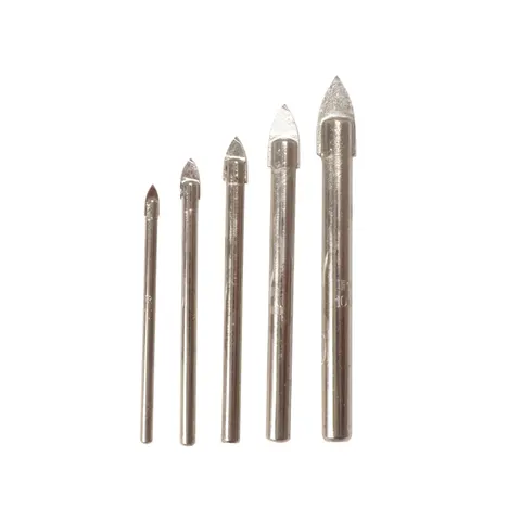 Irwin 5 Piece Glass and Tile Drill Bit Set – image 1