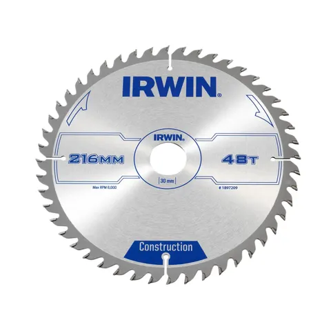 Irwin - Cirkelzaagblad - 216mm - 48T - Widia – afbeelding 1