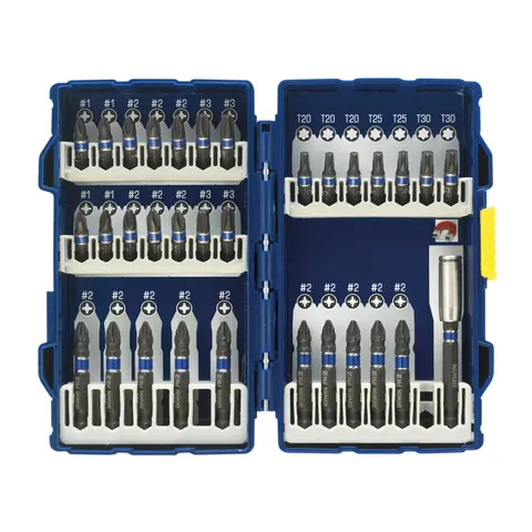 Irwin 32 Piece Impact Screwdriver Bit Set – image 1