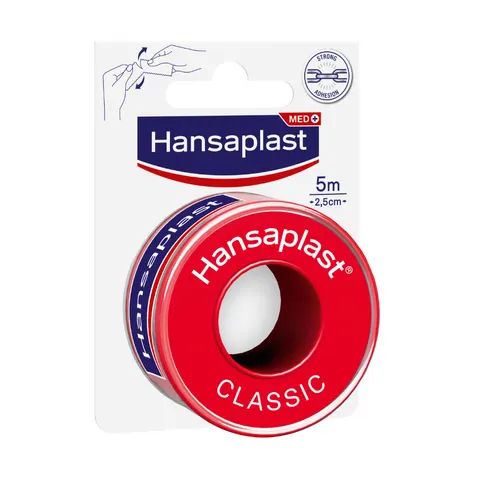 Hansaplast Classic Plaster 5m x 2.5cm 39 gr – image 1