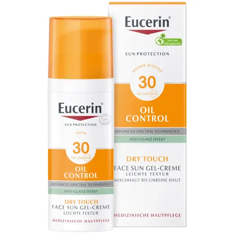 Eucerin Sun Oil Control Face Sun Gel-Creme LSF 30 – Bild 1
