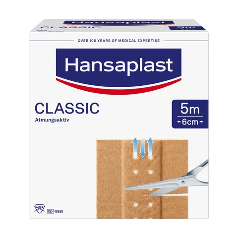 Hansaplast Classic Pflaster 5mx6cm – Bild 1