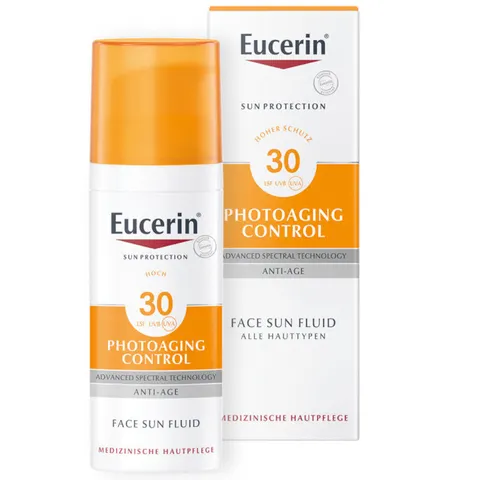 Eucerin Anti-Aging Sun Fluid SPF30, 50ml – immagine 1