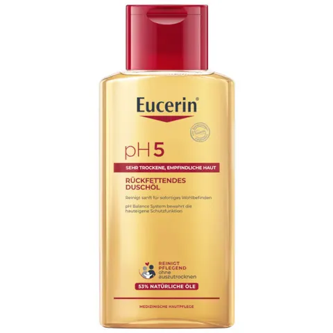 Eucerin pH5 Olio Detergente Doccia Pelle Secca 200 ml – immagine 1