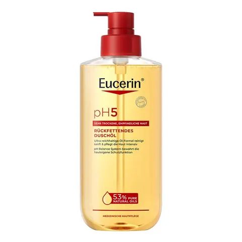 Eucerin pH5 Duschöl mit Pumpe empfindliche Haut – Bild 1