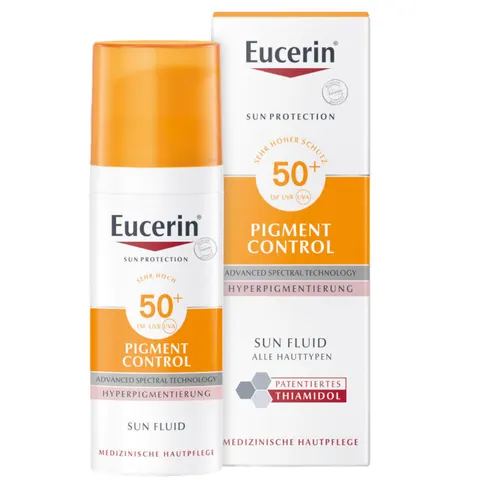 Eucerin Pigment Control LSF 50+ Sun Fluid, 50 ml Solution – image 1