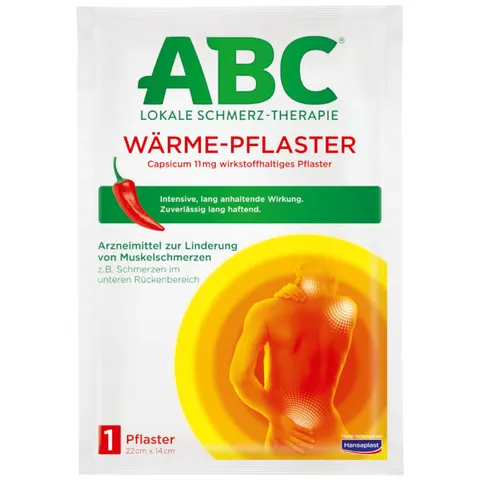 ABC Wärme-Pflaster Capsicum – 255359 – Bild 1