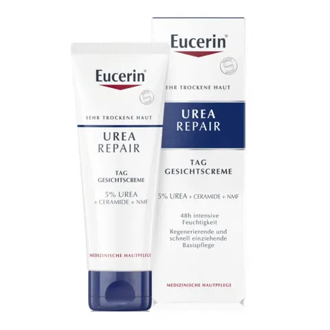 Eucerin® Urea Repair Tag Gesichtscreme – Bild 1