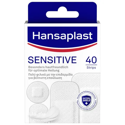 Hansaplast SENSITIVE 40 St Pflaster – Bild 1