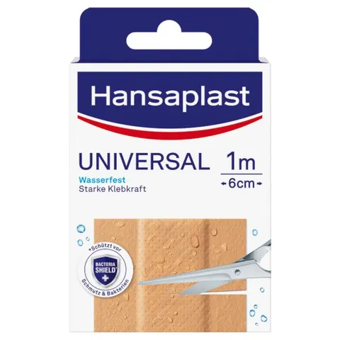 Hansaplast Universal 1m x 6cm 1 St Pflaster – Bild 1