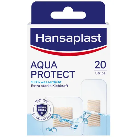 Hansaplast Aqua Prot 20str – Bild 1