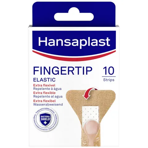 Hansaplast elastic aposito yema de dedos 10 u – imagen 1