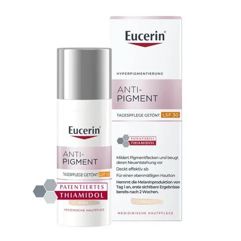 Eucerin Anti-Pigment Tag Getönt Hell LSF 30 – Bild 1