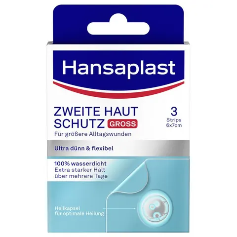 Hansaplast Zweite Haut Schutz Pflaster Groß – Bild 1