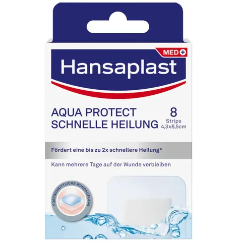 Hansaplast Aqua Protect Pflaster Schnelle Heilung – Bild 1