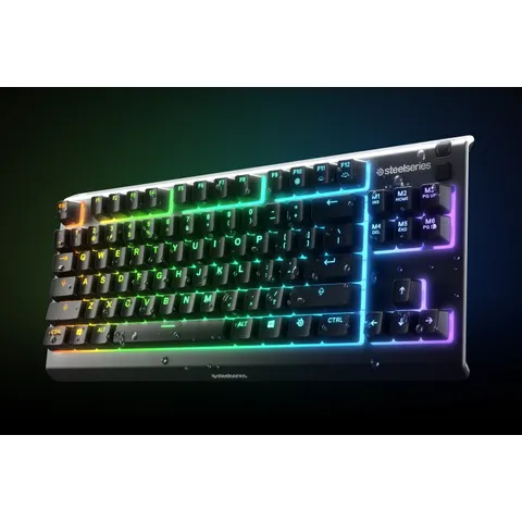Steelseries Apex 3 TKL USB Wired RGB Gaming Keyboard – image 1