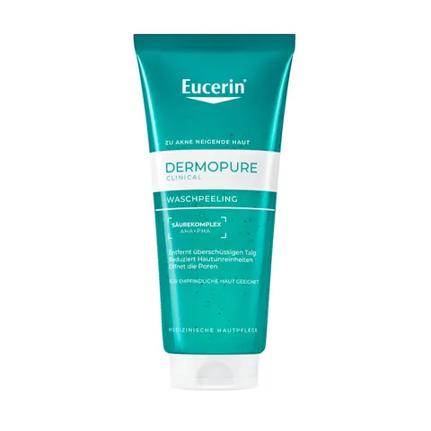 Eucerin DermoPure Clinical Waschpeeling 100 ml Gel – Bild 1