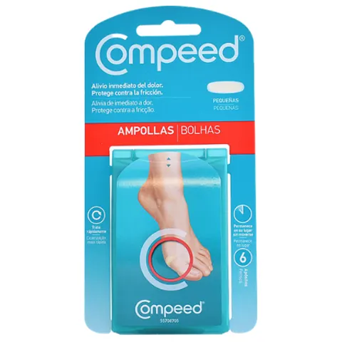 Compeed Ampollas pequeñas apósitos 6 u – imagen 1