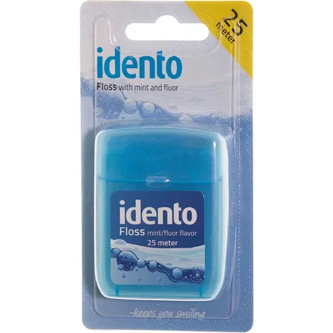 Idento Dental Floss with Flour & Mint - 25 M – image 1