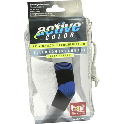 Bort Activecolor Ellenbogenbandage L schwarz – Bild 1
