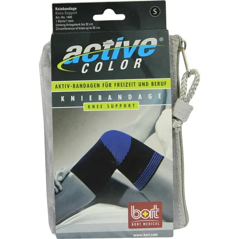 Bort Activecolor Kniebandage S schwarz – Bild 1