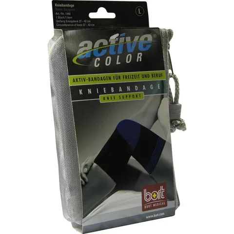 Bort Activecolor Kniebandage large schwarz – Bild 1