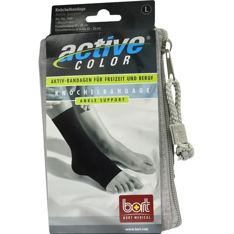 Bort Activecolor Knöchelbandage L schwarz – Bild 1